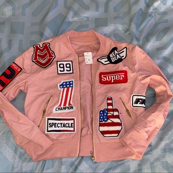 Bummer Jacket with patches - Picture 1 of 2